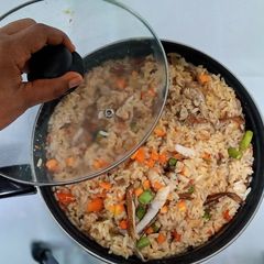 A picture of How to Make Coconut Jollof Rice.