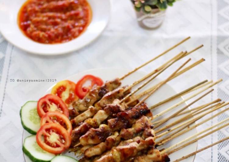 Sate Ayam Gurih with ketumbar