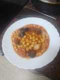 Garbanzos con sacramentos