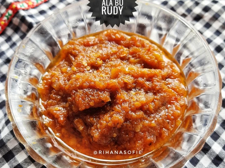 Langkah Mudah untuk Menyiapkan Resep Sambel Bawang Ala Bu Rudy yang Enak Banget Anti Ribet, Menggugah Selera