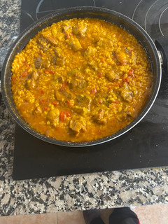Una foto de Arroz con costillas de cerdo