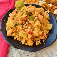 A picture of Samak pulao.