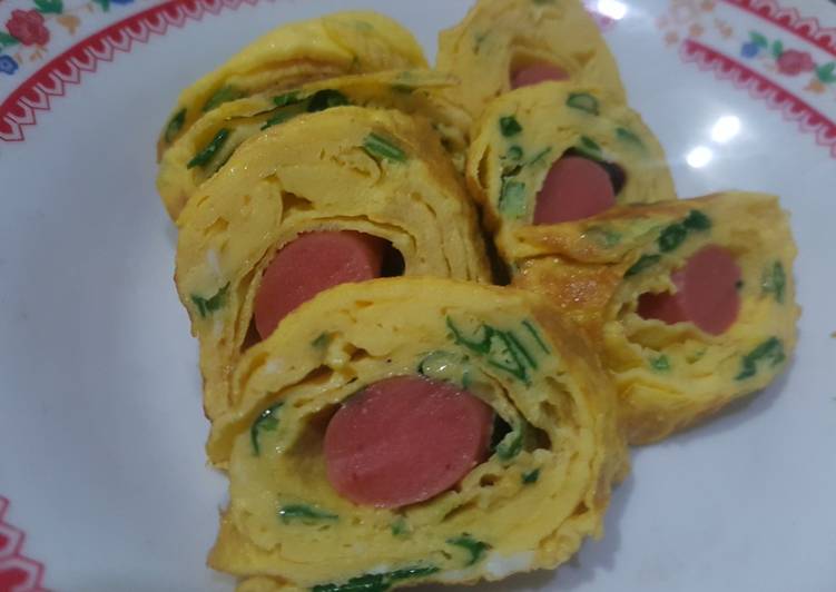 Resep Telur dadar gulung sosis oleh Hanip Widiawati - Cookpad