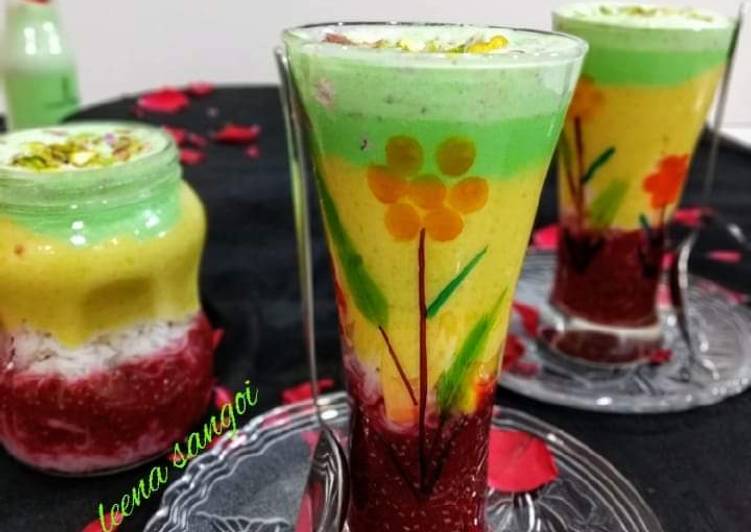 Persian dessert falooda with Indiantwist