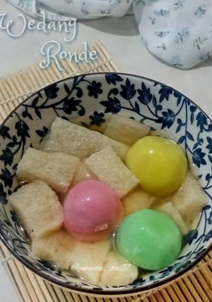 Wedang Ronde Bunga Resep Wedang Ronde oleh Dapur Mamita - Cookpad