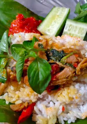 Foto resep Nasi Bakar Ayam Kemangi 🌿☘️🍀