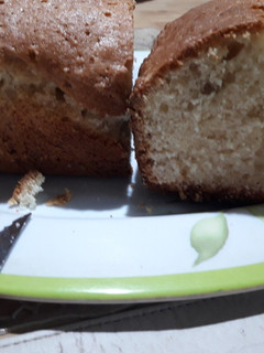 Una foto de Budín de naranja y nueces
