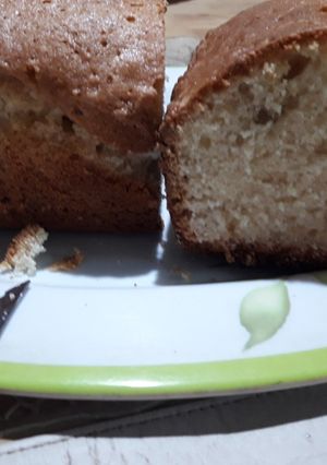 Una foto de Budín de naranja y nueces