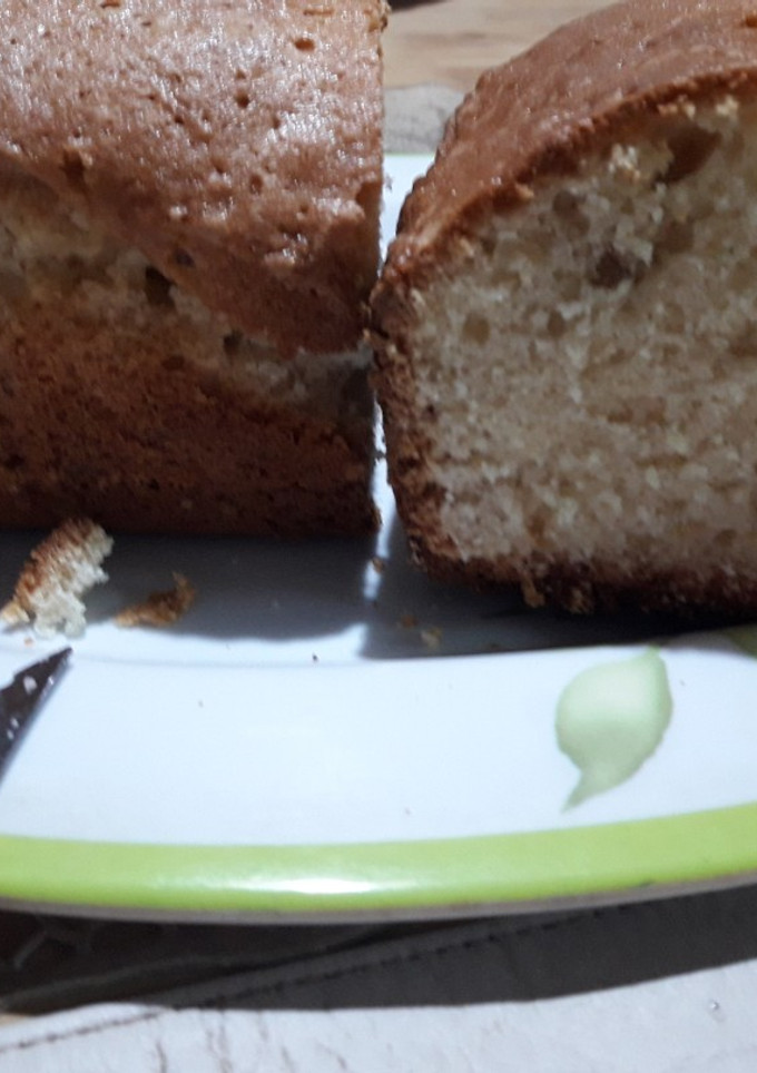 Una foto de Budín de naranja y nueces