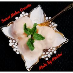 A picture of Sweet melon granita.