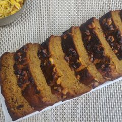 A picture of Egg less Date Walnut Cake.