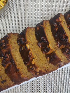 A picture of Egg less Date Walnut Cake.