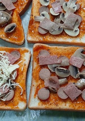 Foto resep Pizza roti tawar