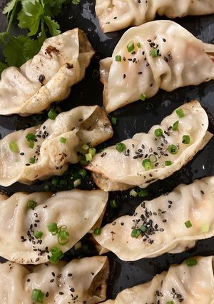 Une photo de Dumpling terre et mer
