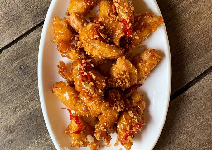 Resep Thai Crispy Fish With Sweet Chili Garlic Sauce Oleh Dea Rafika