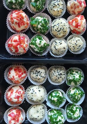 Juhtúrós sajtgolyók recept fotója