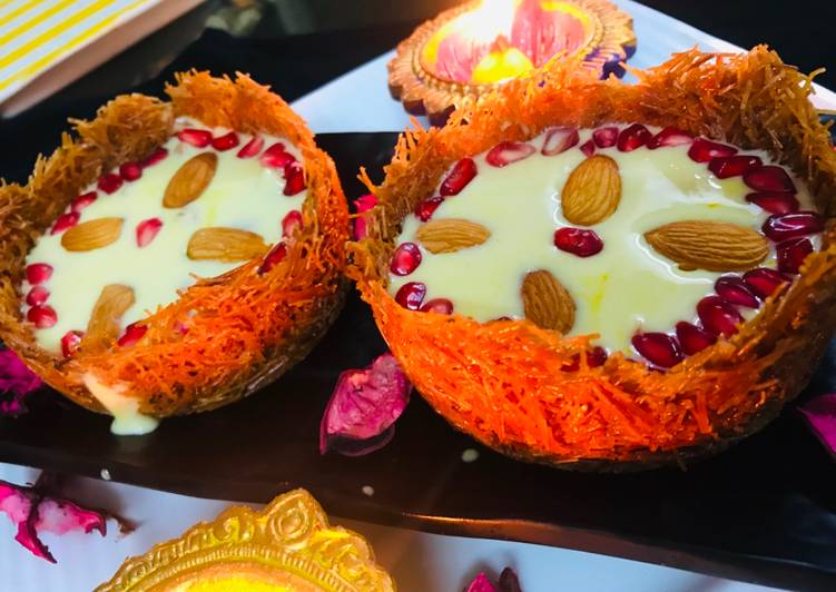 Step-by-Step Guide to Prepare DietPerfect Rabri sevai katori
