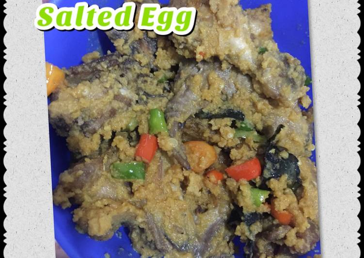 Resep Chicken Salted Egg Anti Gagal