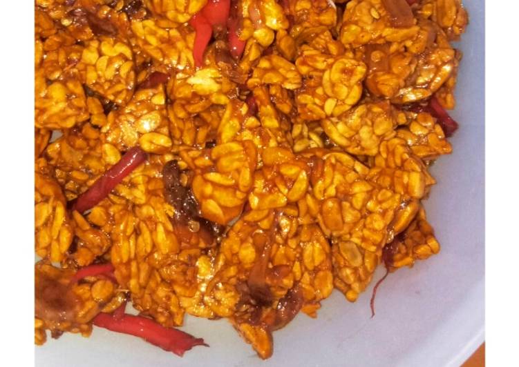 Resep Orek Tempe Gula Merah Oleh Buna Chayra Cookpad