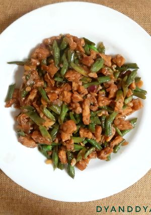 Foto resep Tumis Tempe Kacang Panjang