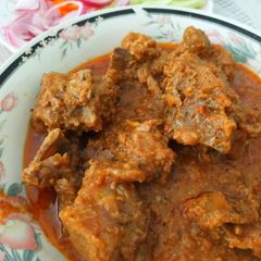 A picture of Bhunna gosht masala/mutton masala recipe.