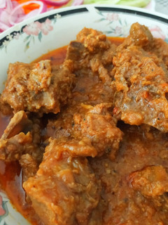 A picture of Bhunna gosht masala/mutton masala recipe.