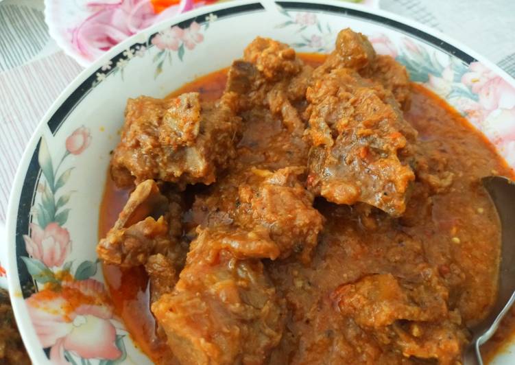 Recipe of Perfect Bhunna gosht masala/mutton masala recipe