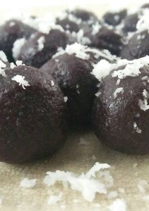 Foto resep Bola ubi ungu