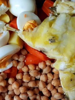 Foto de Cozido de Bacalhau Confitado