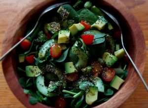 Una foto de Ensalada de verdolagas