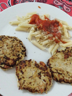 Una foto de Hamburguesas fitness de pavo/pechuga