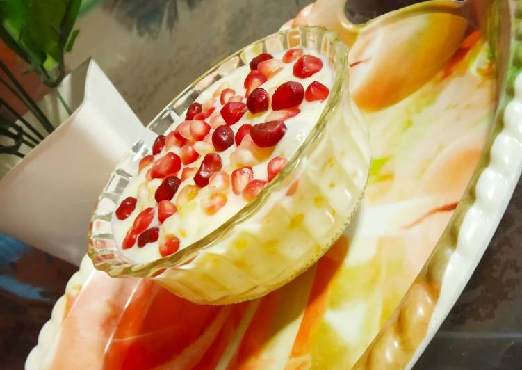 How to Prepare Delicious Sabudana Fruit Custard