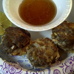 A picture of Meat Muffins.