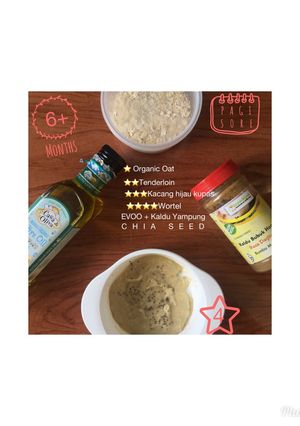 Foto resep MPASI 6m+ Menu 4 bintang