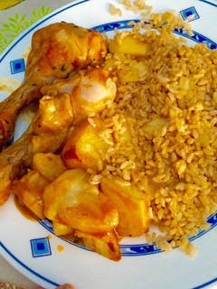 Una foto de Pollo a la campesina