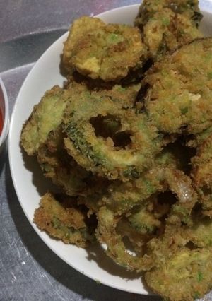 Hình của món Tempura rau củ.
