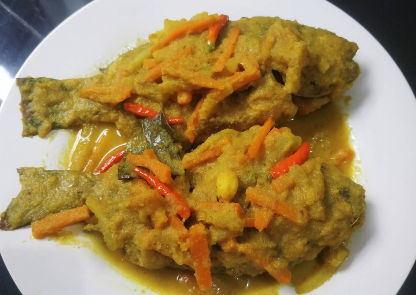 Ikan Nila bumbu acar sederhana