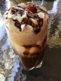 Black cow floats