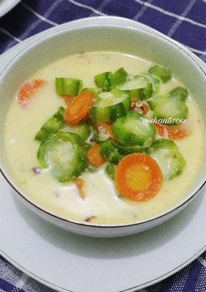 Foto resep Sayur bobor oyong woter