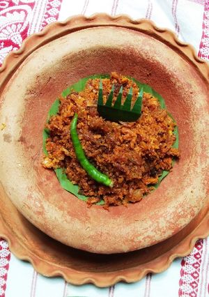 A picture of Dried Fish & coconut fry.
