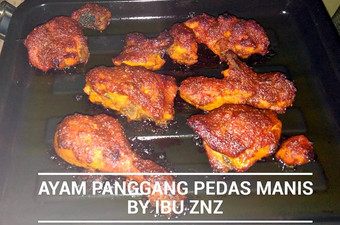 Cara Buat Ayam Panggang Pedas Manis #BikinRamadanBerkesan #MenuBerbuka Menu Enak