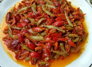 Foto resep Tumis kulit melinjo teri