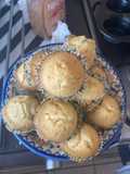 Muffinki z białą czekoladą