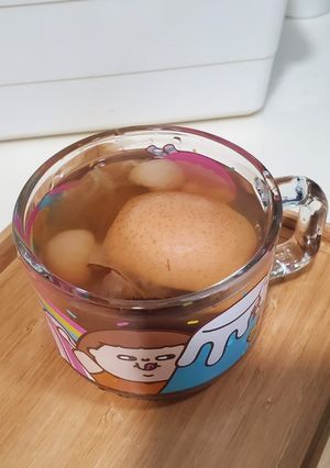 雪梨龍眼水 的食譜成品照片