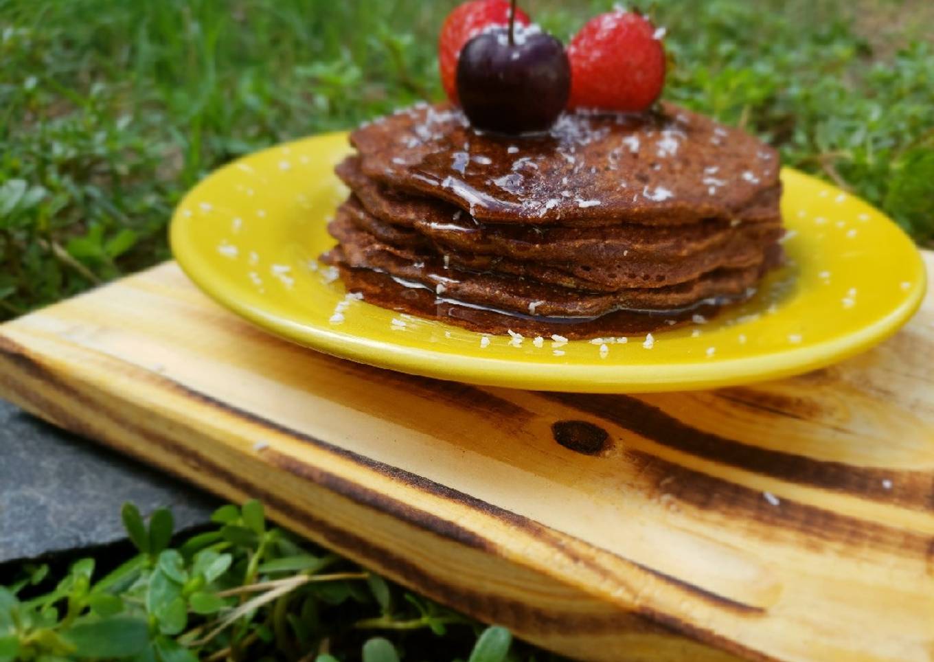 Tortitas integrales de chocolate🍫