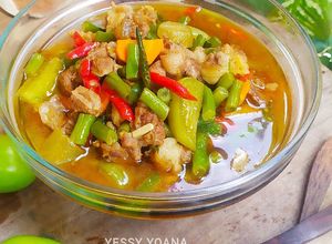 Foto resep Asem-asem segar daging sapi