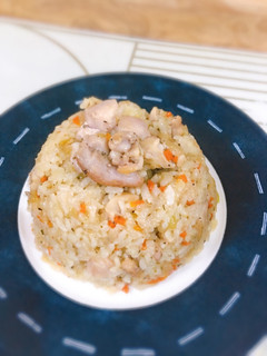 義式雞肉風味燉飯 的食譜成品照片