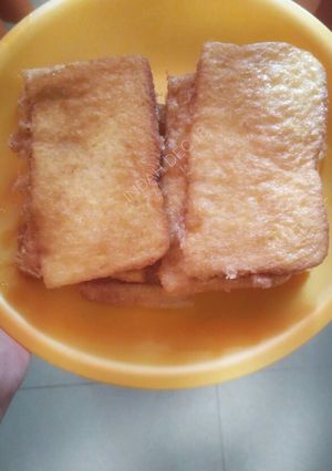 Foto resep Roti goreng balut telur