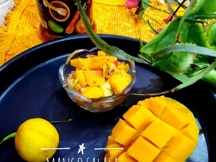 Simple Way Prepare Recipe Achari mango salsa that is Perfect, Appealing}