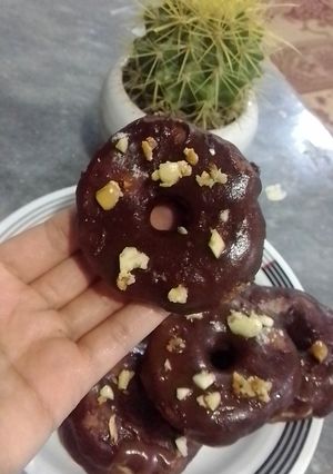 عکسی از دستور دونات سه سوته